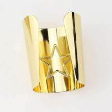 Load image into Gallery viewer, Wonder Woman Gold Cuffs Bangle (Comes in Pairs) - Fandom World Store