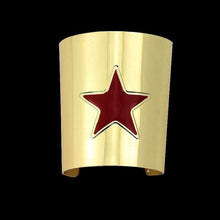 Load image into Gallery viewer, Wonder Woman Gold Cuffs Bangle (Comes in Pairs) - Fandom World Store