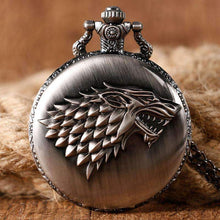 Load image into Gallery viewer, Stark Vintage Pocket Watch - Fandom World Store