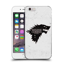 Load image into Gallery viewer, Stark Direwolf Sigil Silicon Case for iPhone (3 Designs) - Fandom World Store