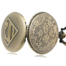 Load image into Gallery viewer, Superman Vintage Pocket Watch - Fandom World Store