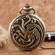 Load image into Gallery viewer, Targaryen Vintage Pocket Watch - Fandom World Store