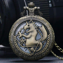 Load image into Gallery viewer, Fullmetal Alchemist Vintage Pocket Watch (4 Colors) - Fandom World Store