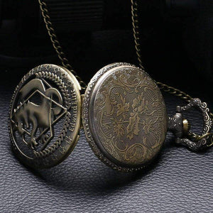 Fullmetal Alchemist Vintage Pocket Watch (4 Colors) - Fandom World Store