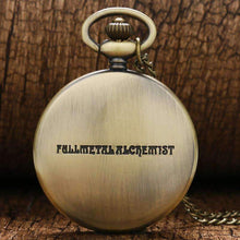 Load image into Gallery viewer, Fullmetal Alchemist Vintage Pocket Watch (4 Colors) - Fandom World Store